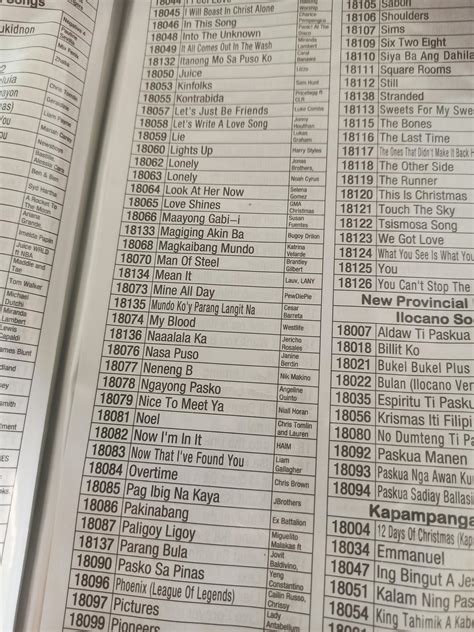 songbook videoke song list numbers|Best Karaoke Machines in the Philippines .